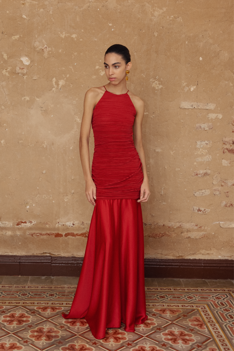 Fluvial Long Dress  Mayl Vsquez