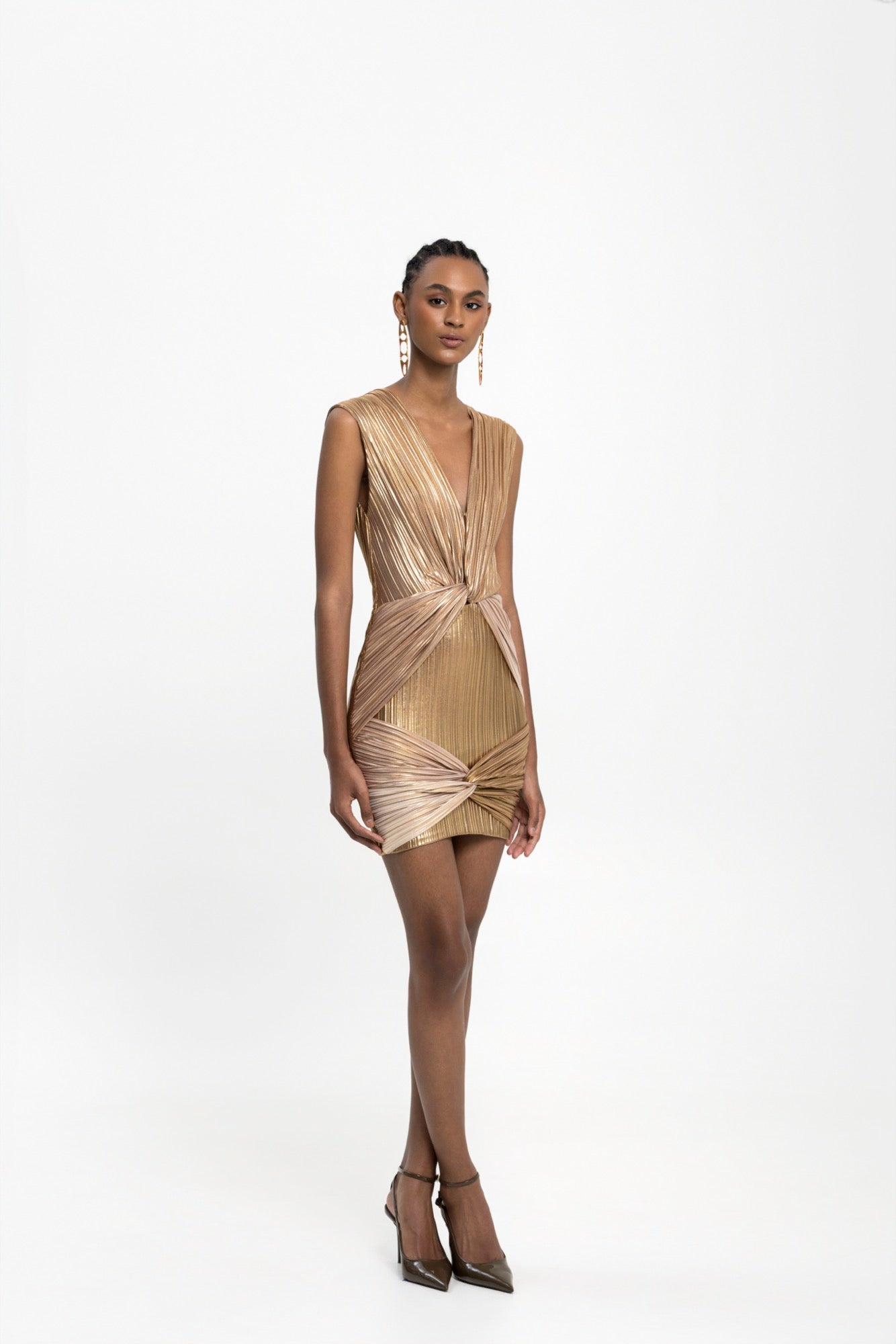 Oro Mini Dress – Maylé Vásquez