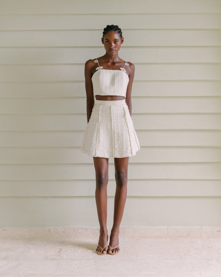 Coral Mini Skirt